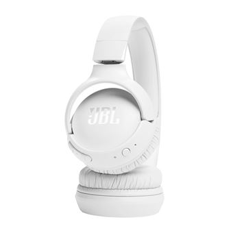 Casque audio sans fil Bluetooth JBL Tune 520BT Blanc