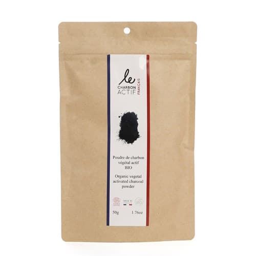 Poudre de charbon actif bio Bijin Gris