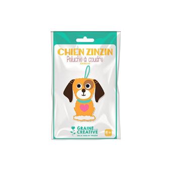 Kit Graine Créative peluche a coudre chien