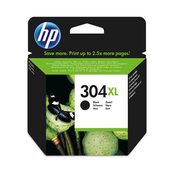 HP 304XL - Hohe Ergiebigkeit - Schwarz - original - Blisterverpackung - Tintenpatrone - für AMP 130; Deskjet 26XX, 37XX; ENVY 50XX - 1