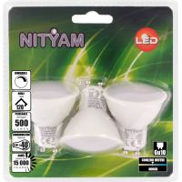 Mini spot LED encastrable rond 3 W AC-DC 12 V DC 24 V trou 50 mm diamètre 68  mm (Argent, 4500K)[371] - Cdiscount Maison