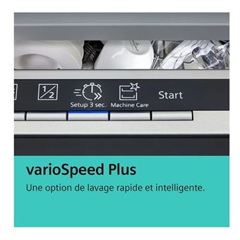 SN63EX02CE - Lave-vaisselle tout integrable