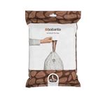 Sac poubelle PerfectFit, code L, 45 litres, 40 sacs par rouleau - White