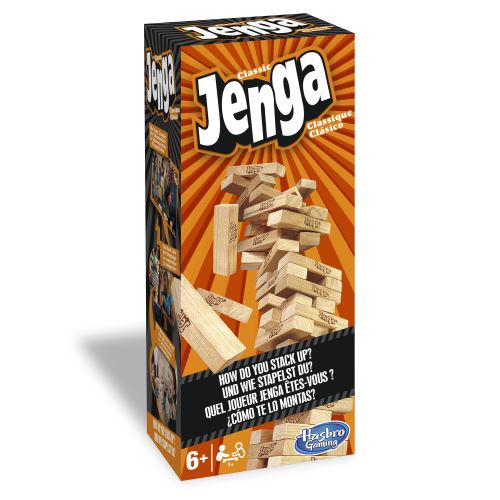 Acheter Jeu de société Hasbro Gaming Jenga État correct - 11,00 € Jeu de société Hasbro Gaming Jenga État correct - Hasbro Gaming reconditionné disponible sur Fnac