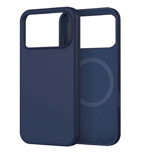 Coque en Silicone WeFix MagSafe Bleu pour iPhone 17 Pro Max