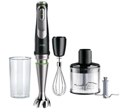 Pied mixeur Braun MQ9135XI 1200 W Noir et Argent