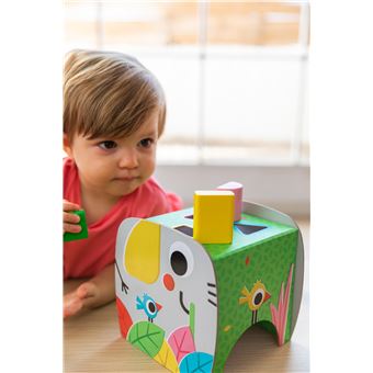 Jeu d'éveil Ambi Toys Cube Eléphant