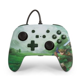 Manette Nintendo Switch filaire PowerA Link Hyrule