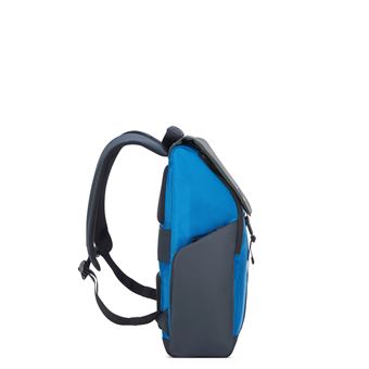 Sac à dos Delsey Securflap 1 compartiment PC 15" Bleu marine