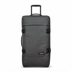 Valise cabine souple Eastpak Tranverz M 67 cm Noir et Gris