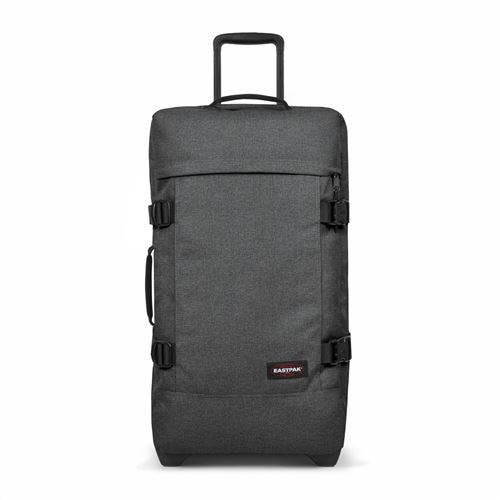 Valise cabine souple Eastpak Tranverz M 67 cm Noir et Gris