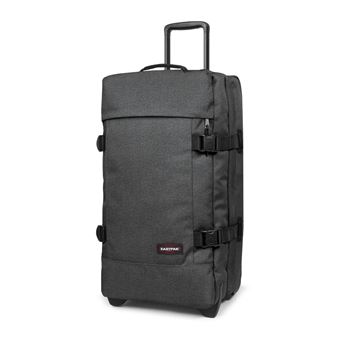 Valise cabine souple Eastpak Tranverz M 67 cm Noir et Gris