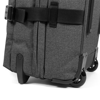 Valise cabine souple Eastpak Tranverz M 67 cm Noir et Gris