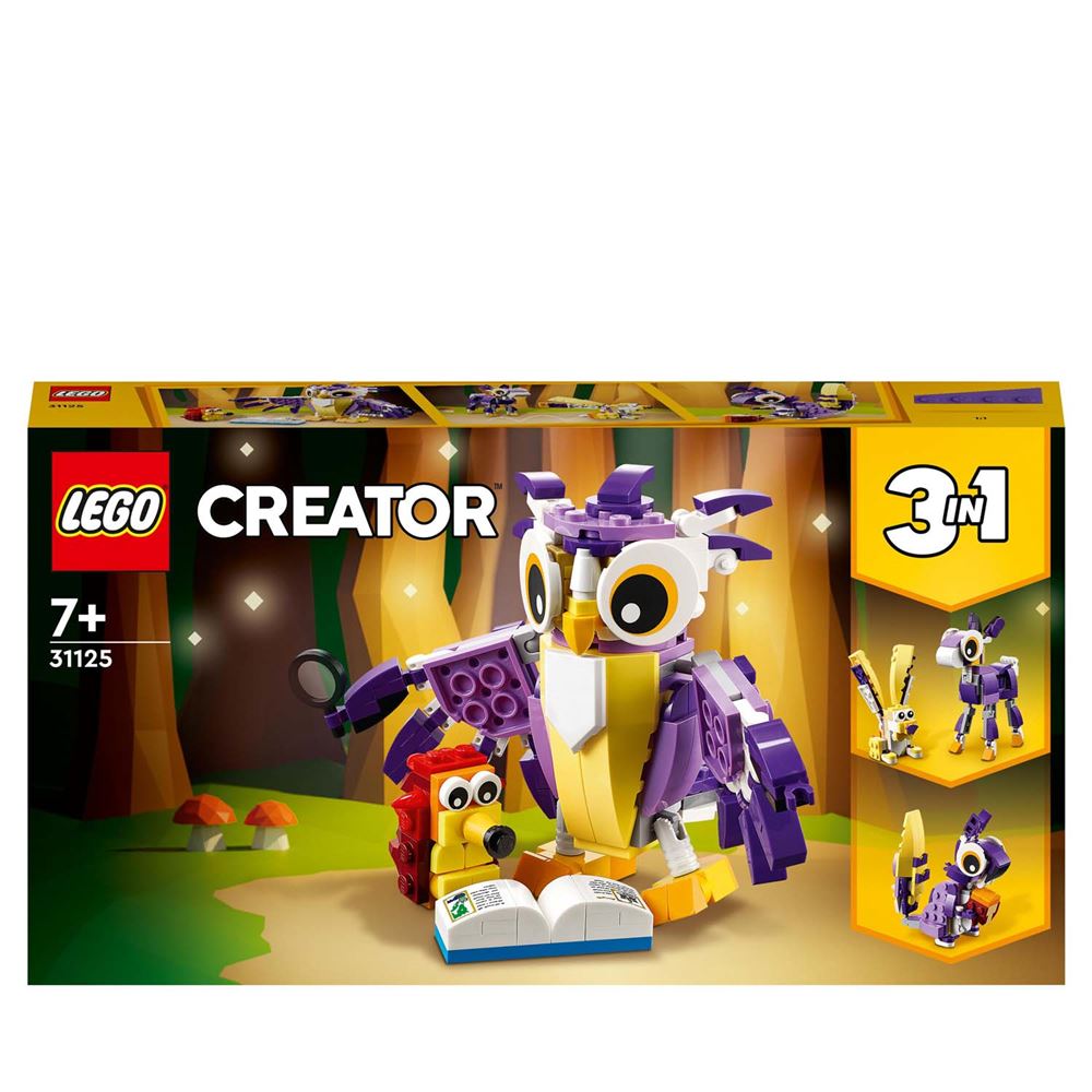LEGO® Creator 31125 Fabuleuses Créatures de la Forêt - Lego - Achat & prix
