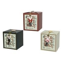 Bougie de Noël cire Kaemingk Modèle aléatoire