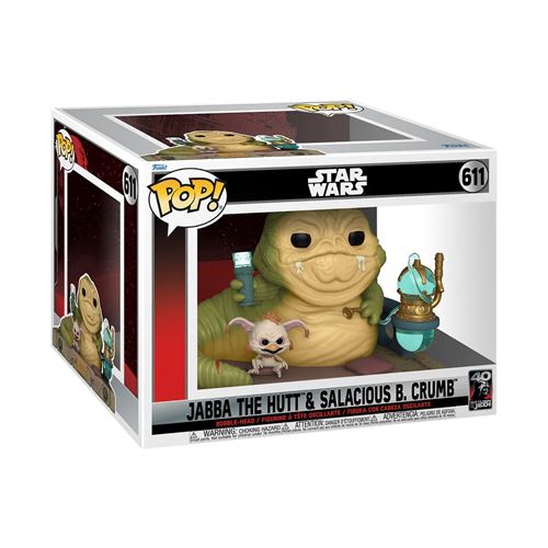 Figurine Funko Pop Star Wars Return of The Jedi 40th Jabba & Salacious État correct -  reconditionné disponible sur Fnac