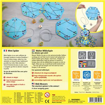 Jeu de société Haba Mimi spider