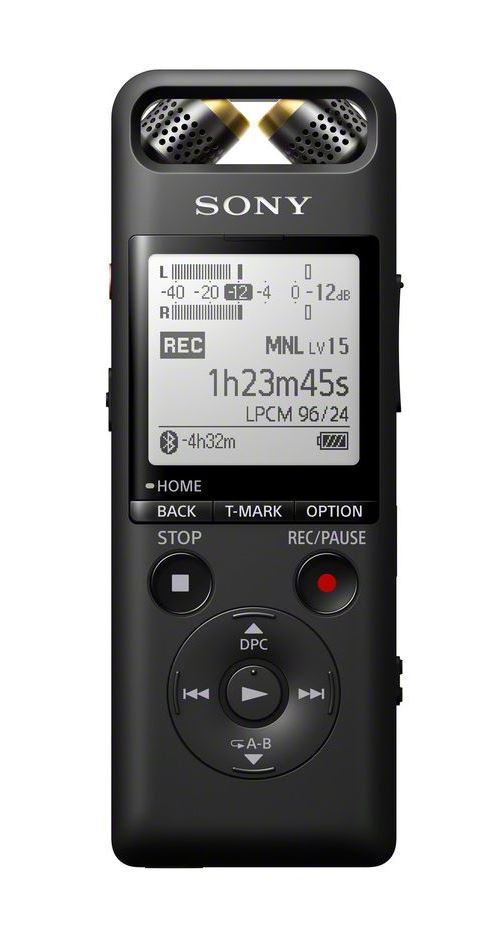 Sony PCM-A10 Digitale Dictafoon Zwart