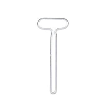 Tube de compression dentifrice Kikkerland Argent