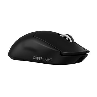 Logitech G PRO X SUPERLIGHT 2 - Souris - optique - 5 boutons - sans fil - LIGHTSPEED - récepteur Logitech LIGHTSPEED - noir