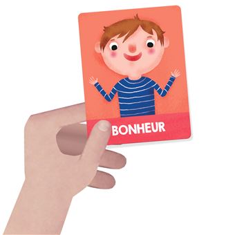 Jeu découverte Headu Flashcards émotions et actions Montessori