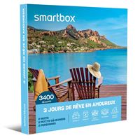 Coffret cadeau SmartBox 3 jours de rêve en amoureux