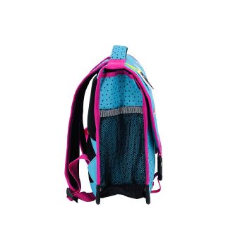 Cartable Pol Fox Factory Happy Unicorn 35 cm Bleu