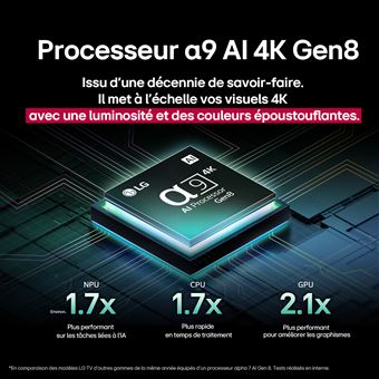 OLED83C5 OLED evo Noir Profond et booster de luminosite 120Hz 4K 210cm IA 2025