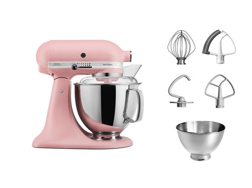 Robot pâtissier KitchenAid 5KSM175PSEDR 300 W Rose