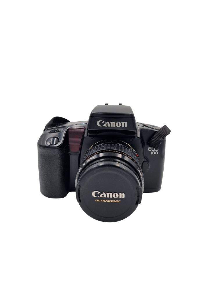Appareil photo argentique Canon EOS 100 3580mm f45.6 USM Noir Reconditionné Appareil photo