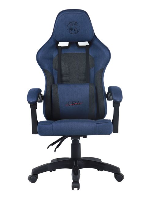 Siège gaming Kira Tsukamaki tissu Bleu