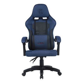 Siège gaming Kira Tsukamaki tissu Rouge - Chaise gaming - Achat & prix ...