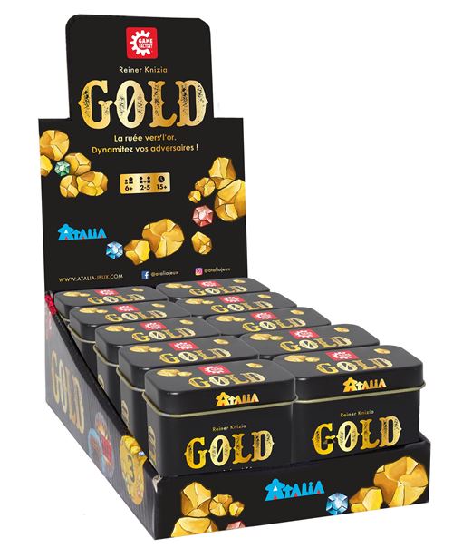 Jeu D’Ambiance Blackrock Games – Frénésie de L’Or pour 2 à 5 Joueurs - vue 2
