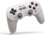 Manette Bluetooth Just for Games 8BitDo SN30 Pro+ Gris et Bordeaux