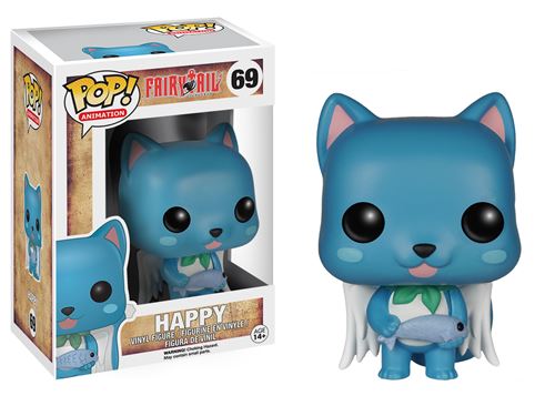 Figurine Funko Pop Animation Fairy Tail Happy État correct - Funko reconditionné disponible sur Fnac