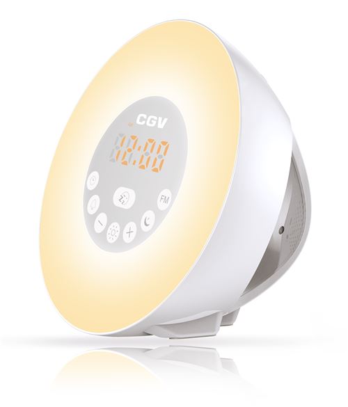 Radio Réveil Cr Aruna Avec Simulateur D'aube 13027 Cgv La Radio Réveil - vue 2