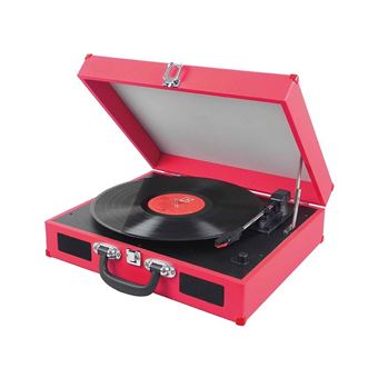 Électrophone Philips Curling Roger Tallon - Tourne-disque Portable Rouge Vintage