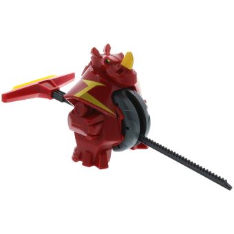 Figurine Modelco Exocrash Ceros Rhino Rouge