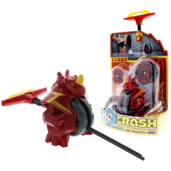 Figurine Modelco Exocrash Ceros Rhino Rouge