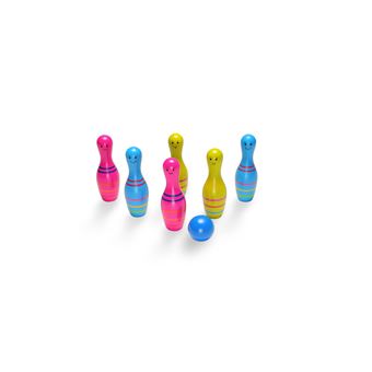 BS Toys skittles Jr 7-pièces multicolore