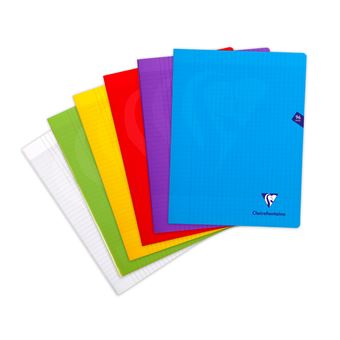 Cahier de 96 pages Séyès Clairefontaine Mimesys 24 x 32 cm Modèle aléatoire - 1