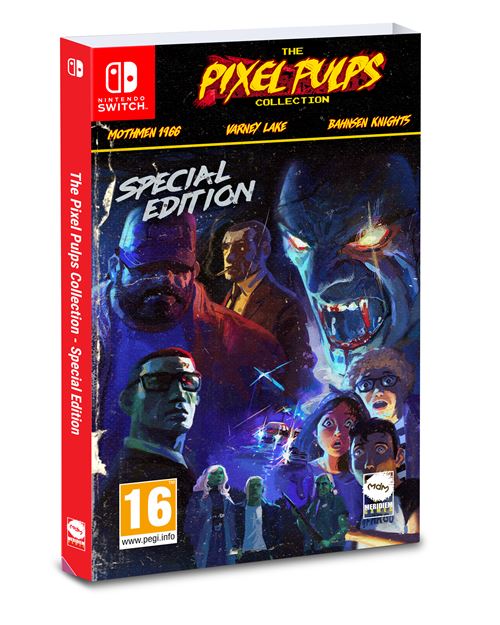 Mdf- Microids Distribution The Pixel Pulps Collection Special Edition Nintendo Switch