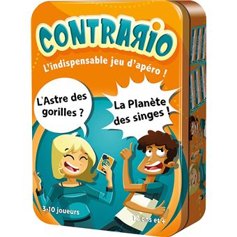 Jeu de cartes Asmodée Contrario