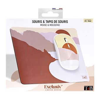 EXCLUSIV'' COAST - Bundle souris + tapis assorti