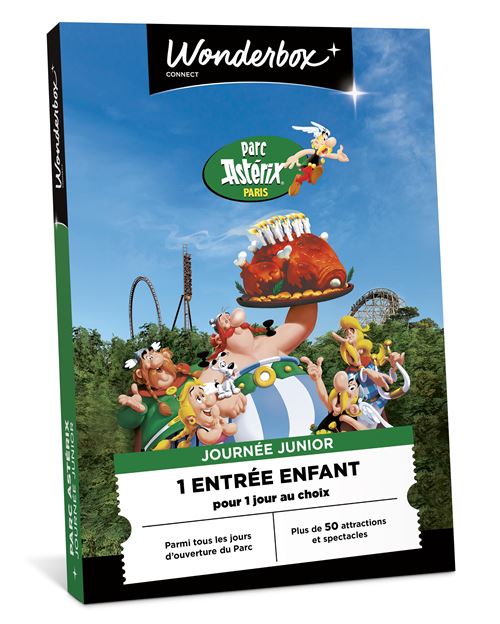 Coffret cadeau Wbx Connect Parc Astérix 1 Entrée Enfant