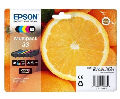 Pack de Cartouche d'encre Epson Orange 5 couleurs