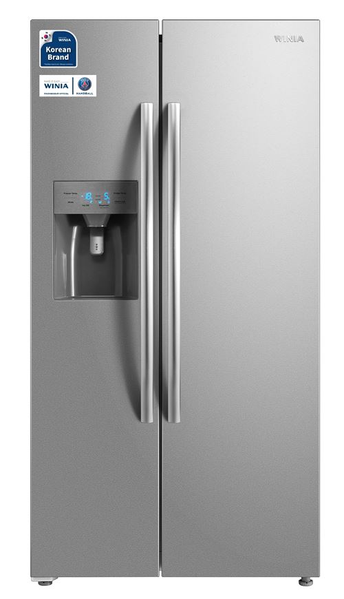 Réfrigérateur Américain Winia Wfrn-M580D2X 516 L Inox