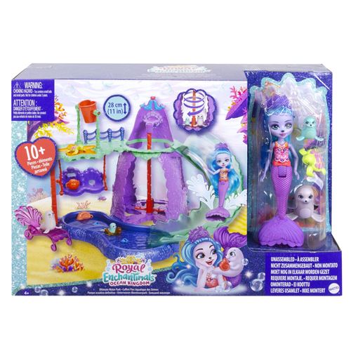 Coffret et accessoires Enchantimals Parc Aquatique des Sirènes