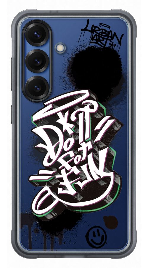 Coque flipsuit personnalisable renforcée pour Samsung Galaxy S25 Noir