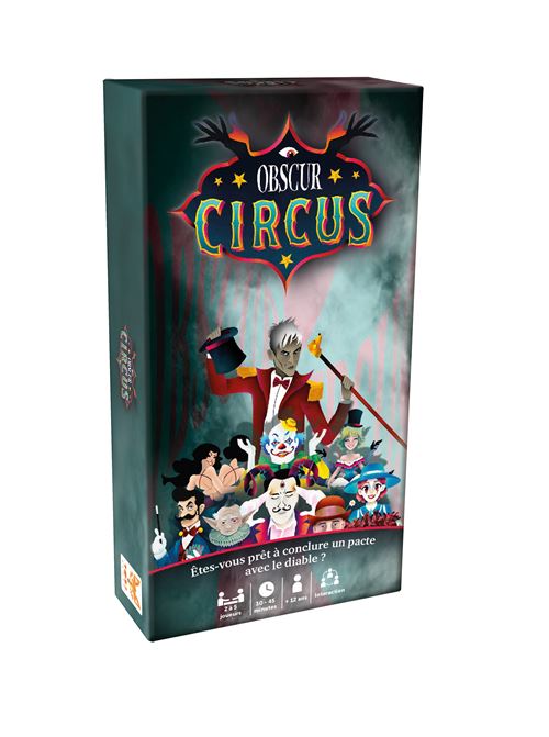 Jeu d’ambiance Topigames Obscur Circus - Topigames